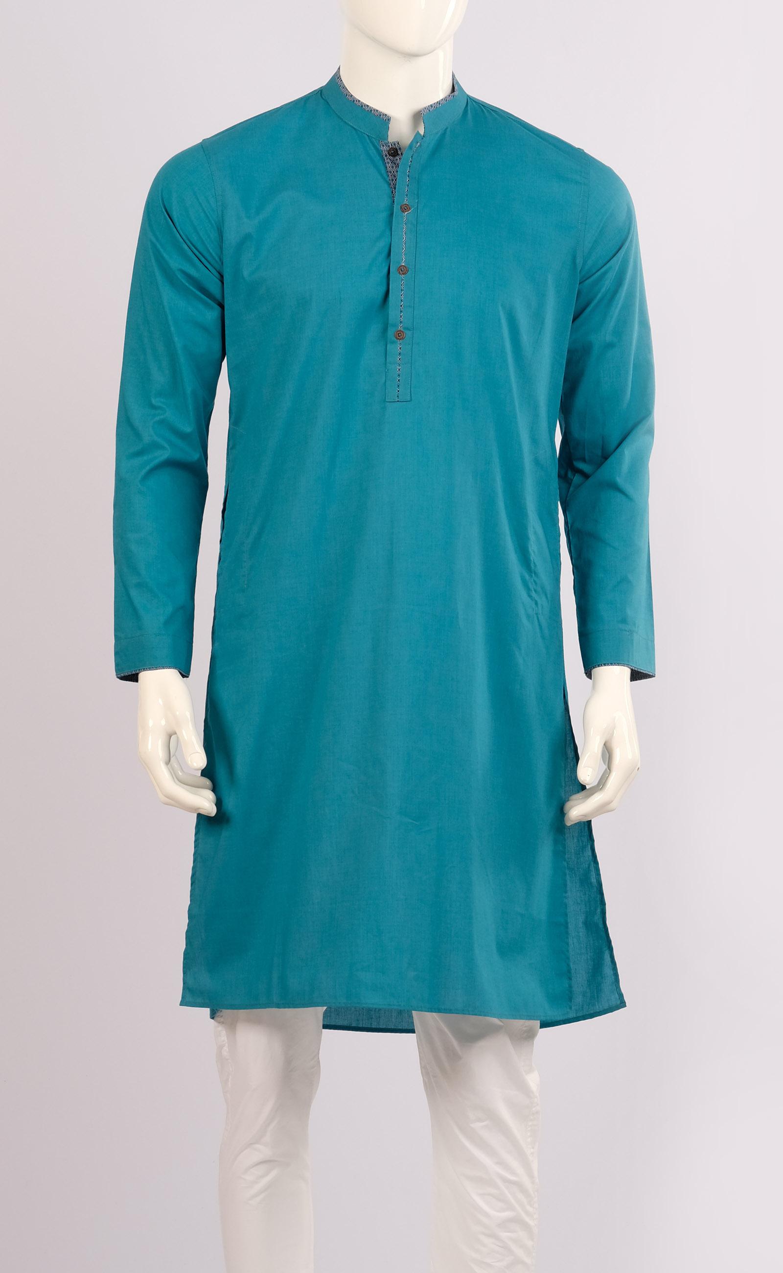 BASIC TURQOISE PANJABI
