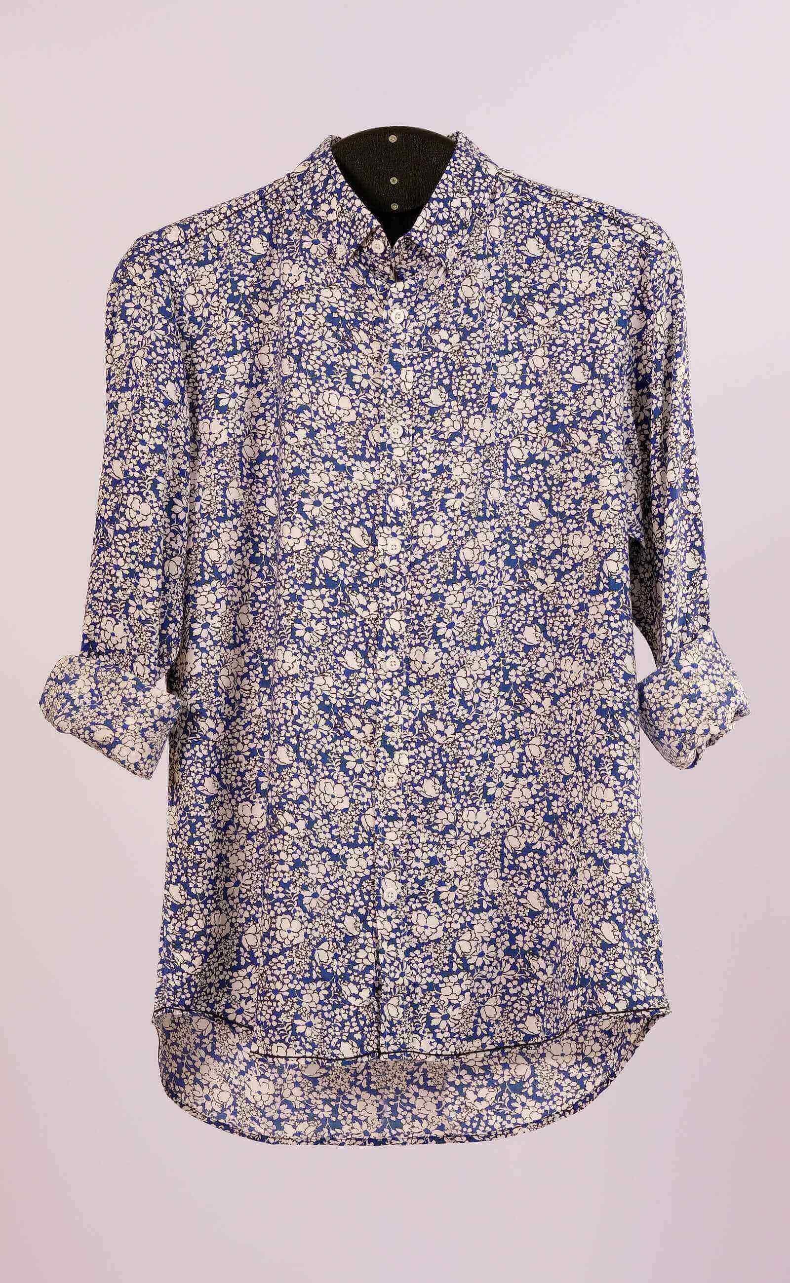 MENS CASUAL BLUE SHIRT