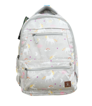 Ladies Espiral Leaf Backpack - Ash