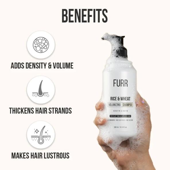 Rice & Wheat Volumizing Shampoo 300ml