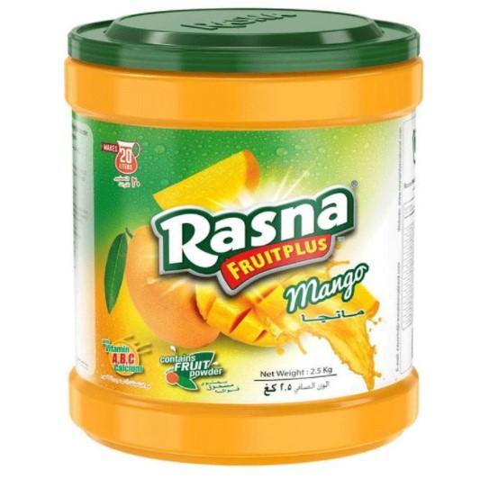 Rasna FP Mango Drink Powder 2.50 kg Jar
