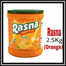 Rasna FP Orange Drink Powder 2.50 kg - Jar