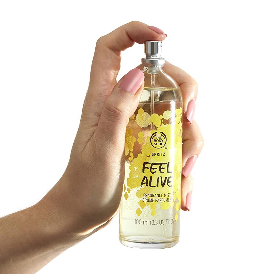 The Body Shop Feel Alive Fragrance Mist Perfume for Women 100ml