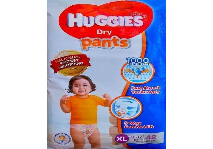 Huggies Dry Pants Baby Diaper Pant XL...