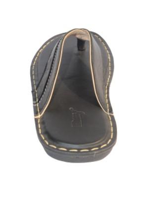 BAY Men Black Slippers Crocodile(158646463)