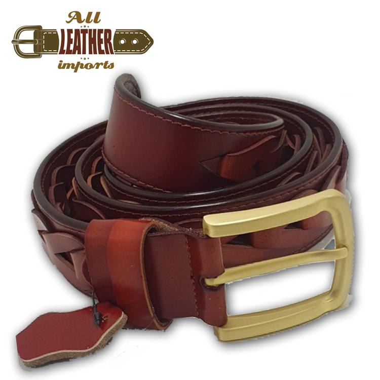 Original Genuine Leather Chocolate Brown...