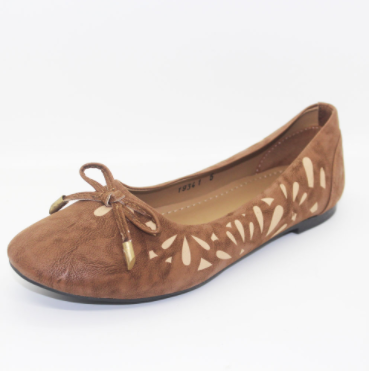 Bay Brown Ladies Flora Shoe