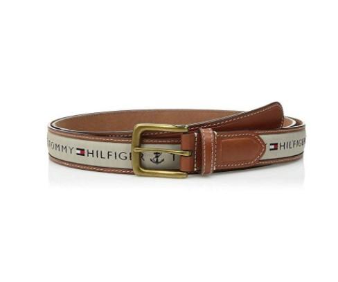 Tommy Hilfiger Ribbon Inlay Belt For Men