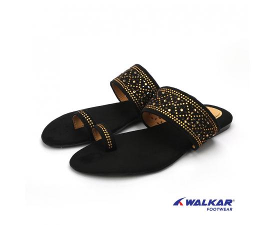 Walkar Ladies Sandal Black