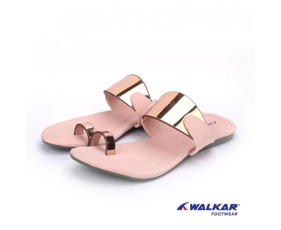 Walkar Ladies flat Sandal Pink