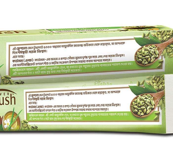 Lever Ayush Toothpaste Freshness gel Cardamom 80g