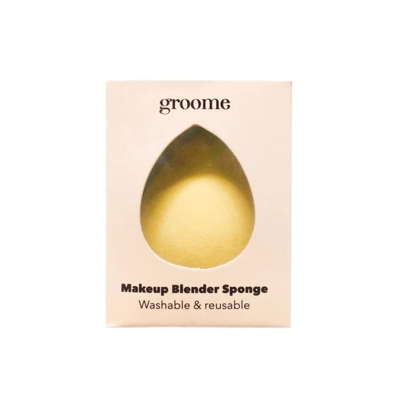 Groome Beauty Blender Sponge Yellow 1 pcs