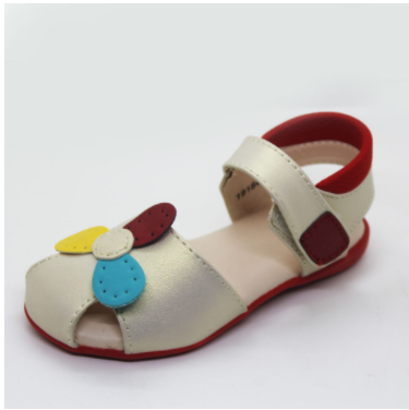 Bay White Dorami Girl Children Shoe