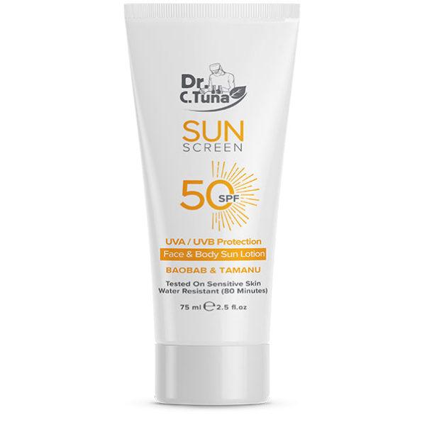 Dr. C. Tuna Sunscreen 50+ SPF Face &...