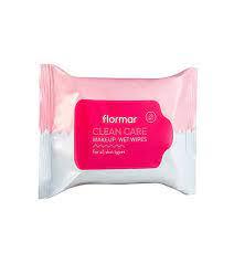 Clean Care Makeup Wet Wipes Flormar 20s:...