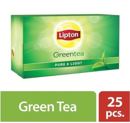 Lipton Green Tea Bag Honey and Lemon 25pc