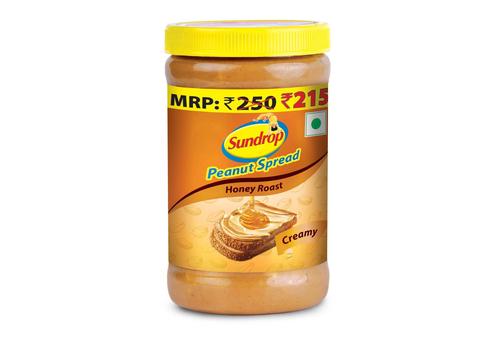 Sundrop Peanut Spread Honey Roast Creamy 462g
