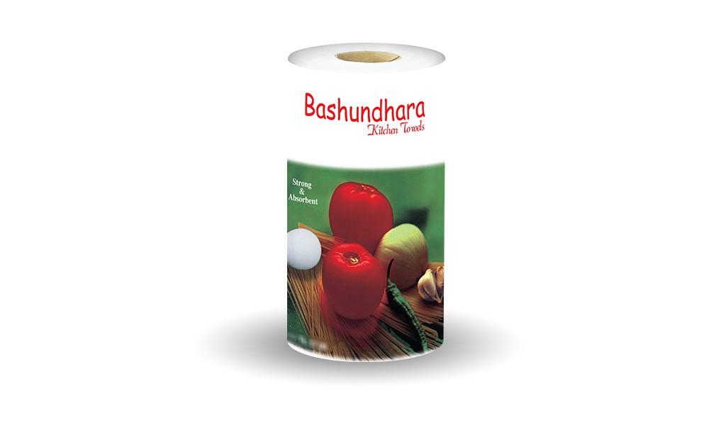 Bashundhara Kitchen Towel white (Twin Pack)