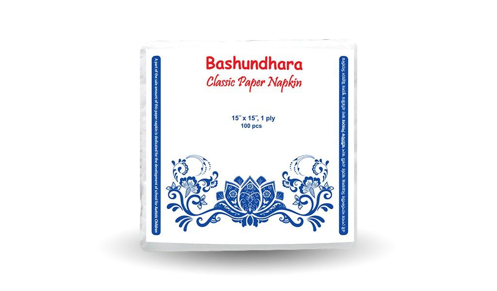 Bashundhara Napkin tissue 15 X 15 1...
