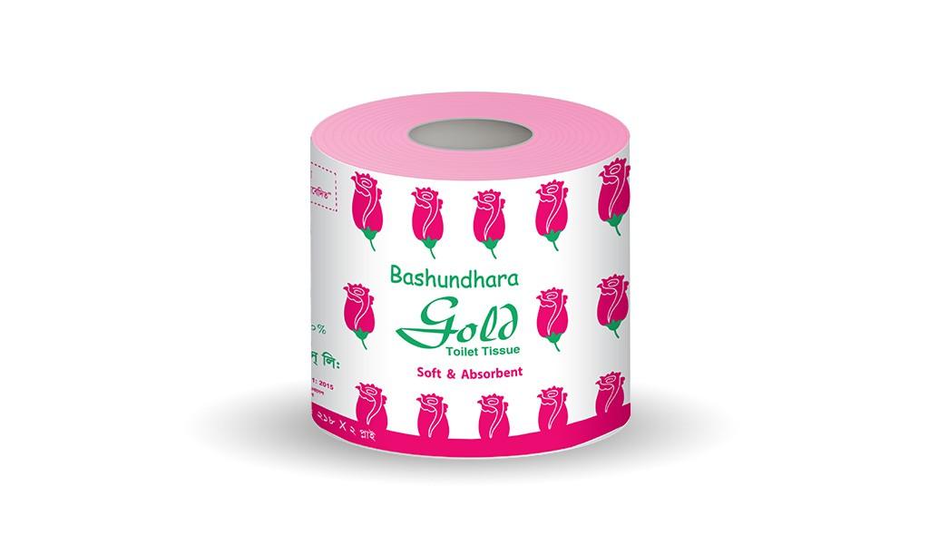 Bashundhara Toilet Tissue (Gold)
