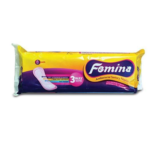 Femina Antibacterial Sanitary Napkin-...