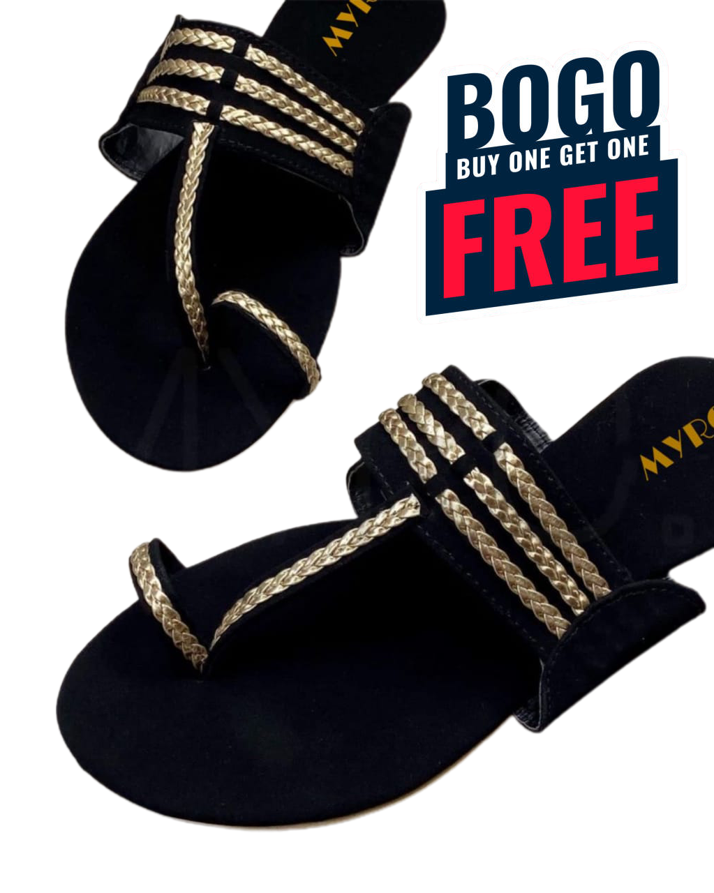 Premium Quality Ladies Black Sandal (Buy...
