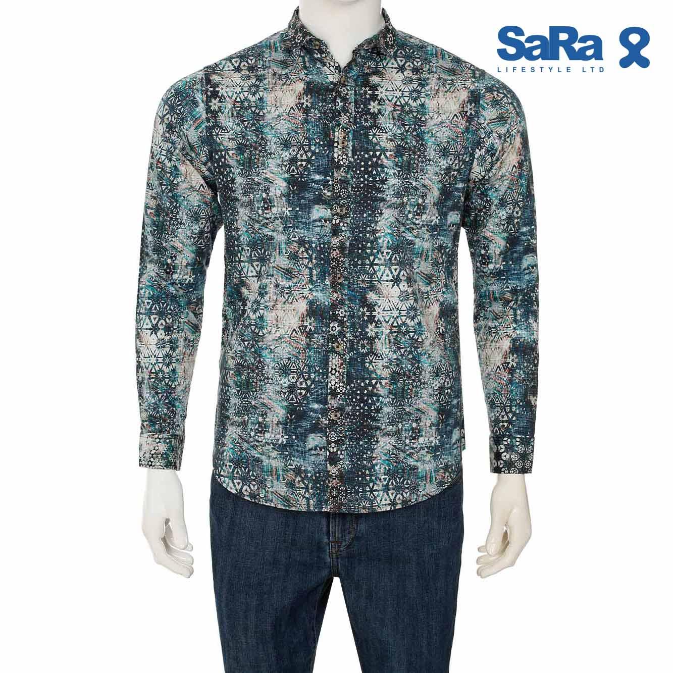 SaRa Mens Casual Shirt (MCS232FC-Printed)
