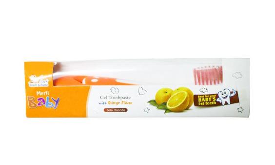 Meril Baby Gel Toothpaste & Brush...