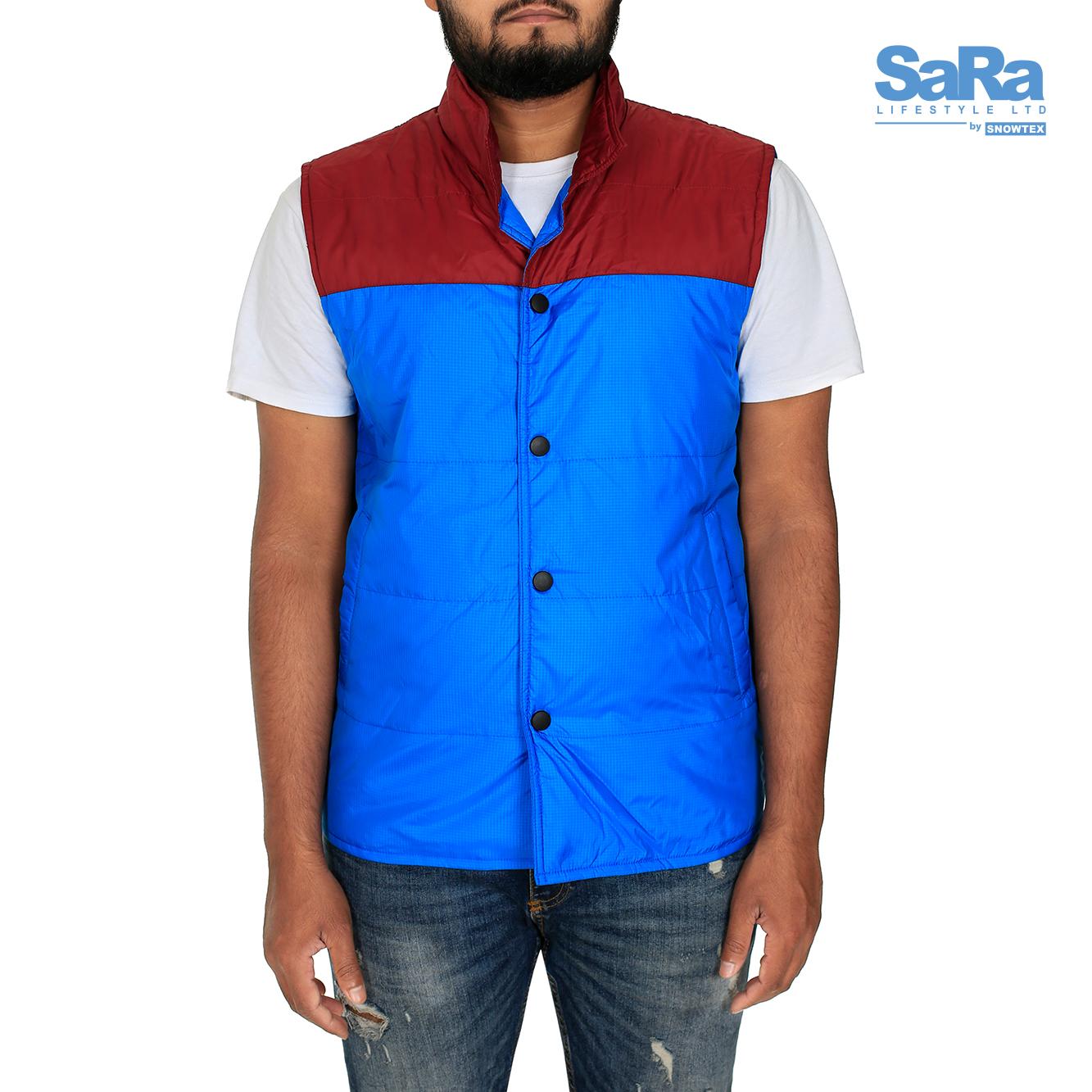 SaRa Azure Blue Jacket for Men