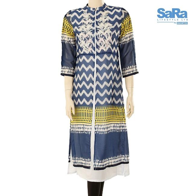 SaRa Ladies Ethnic 3 pcs (SRPW107B-BLUE...