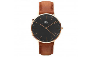Brown Artificial Leather Analog Watch for Men