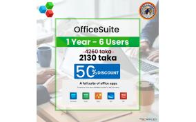 50% Discount on OfficeSuite Family (6...