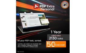 50% Discount on PDF Extra Personal(1-year...