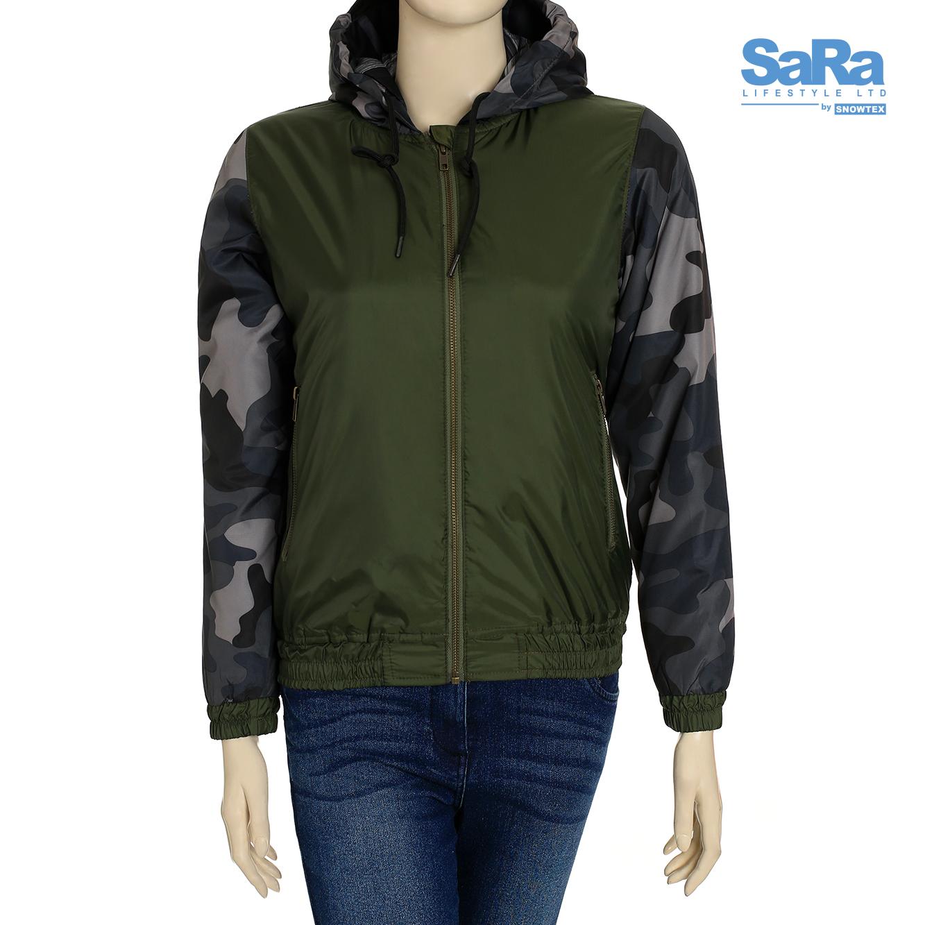 SaRa Surplus Green Jacket for Women