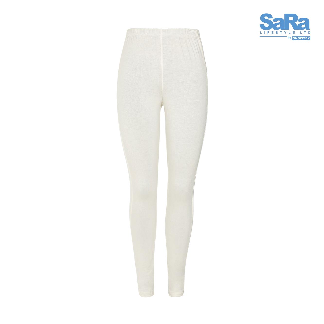 Off White Ladies Knit Leggings