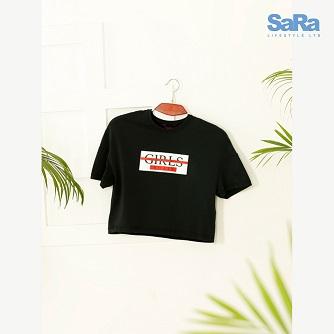 SaRa Ladies T-Shirt (WKTSR1-Black)