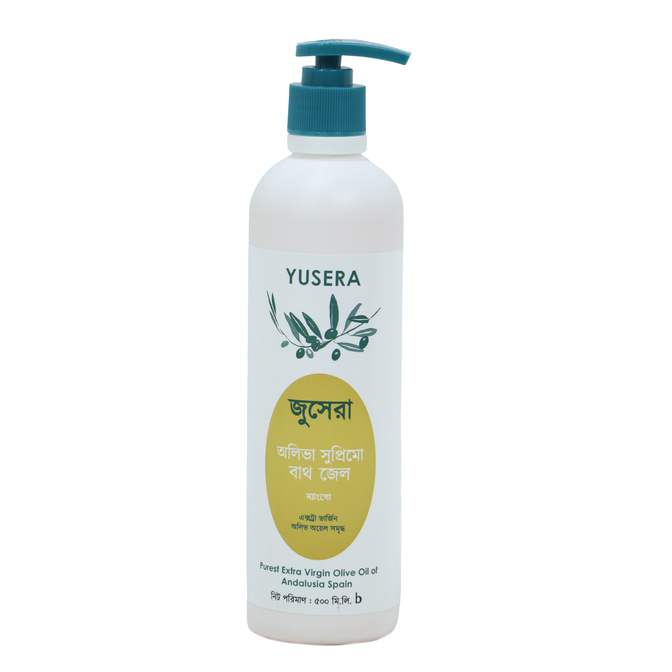 YUSERA Olive Supremo Bath Gel Mango 500 ML